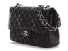 Chanel Jumbo Black Quilted Caviar Classic Double Flap