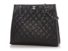 Chanel Black Quilted Caviar Tote