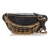 Chanel Black Quilted Lambskin Paris-New York All About Chains Bumbag