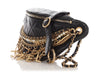 Chanel Black Quilted Lambskin Paris-New York All About Chains Bumbag