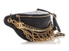 Chanel Black Quilted Lambskin Paris-New York All About Chains Bumbag