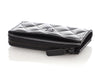 Chanel Black Quilted Lambskin Zip Around Card Holder