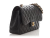 Chanel Jumbo Black Quilted Caviar Classic Double Flap