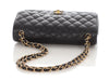 Chanel Jumbo Black Quilted Caviar Classic Double Flap