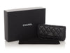 Chanel So Black Aged Quilted Calfskin Reissue Phone Holder With Chain