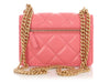 Chanel Pink Quilted Lambskin Pending CC Wallet on Chain WOC