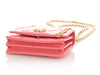 Chanel Pink Quilted Lambskin Pending CC Wallet on Chain WOC