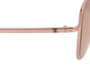 Chanel Rose Gold Mirrored Aviator Sunglasses