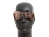 Chanel Rose Gold Mirrored Aviator Sunglasses