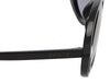 Chanel Black Bold Camellia Round Sunglasses