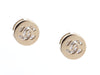 Chanel Crystal CC Pierced Earrings