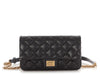 Chanel Black Quilted Aged Calfskin Reissue 2.55 Waist Bag