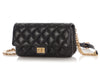 Chanel Black Quilted Aged Calfskin Reissue 2.55 Waist Bag