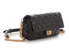 Chanel Black Quilted Aged Calfskin Reissue 2.55 Waist Bag