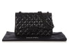 Chanel Jumbo So Black Quilted Lambskin Classic Double Flap