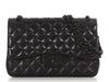 Chanel Jumbo So Black Quilted Lambskin Classic Double Flap