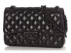 Chanel Jumbo So Black Quilted Lambskin Classic Double Flap