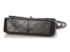 Chanel Jumbo So Black Quilted Lambskin Classic Double Flap