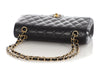 Chanel Medium/Large Black Quilted Caviar Classic Double Flap