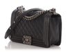 Chanel Old Medium Black Caviar Boy Bag