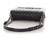 Chanel Old Medium Black Caviar Boy Bag