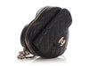 Chanel Large Black Part-Quilted Lambskin In Love Heart Crossbody