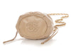 Chanel Vintage Small Taupe Quilted Lambskin Bucket Bag