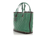 Chanel Green Soft Quilted Lambskin Country Club Tote