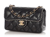 Chanel Mini Black Quilted Lambskin Flap