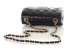 Chanel Mini Black Quilted Lambskin Flap