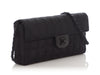 Chanel Black Quilted Nylon East/West Travel Ligne Flap