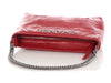 Chanel Red Square-Stitched Lambskin LAX Shoulder Bag