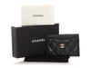 Chanel Black Quilted Caviar Classic Card Case