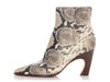 Chloé Snakeskin Effect Oli Ankle Boots