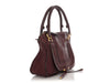 Chloe Medium Dark Velvet Marcie Satchel