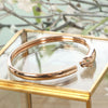 Cartier 18K Rose Gold Panthère Bracelet 16