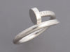 Cartier 18K White Gold Juste un Clou Ring