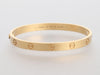 Cartier 18K Yellow Gold Classic Love Bracelet 18