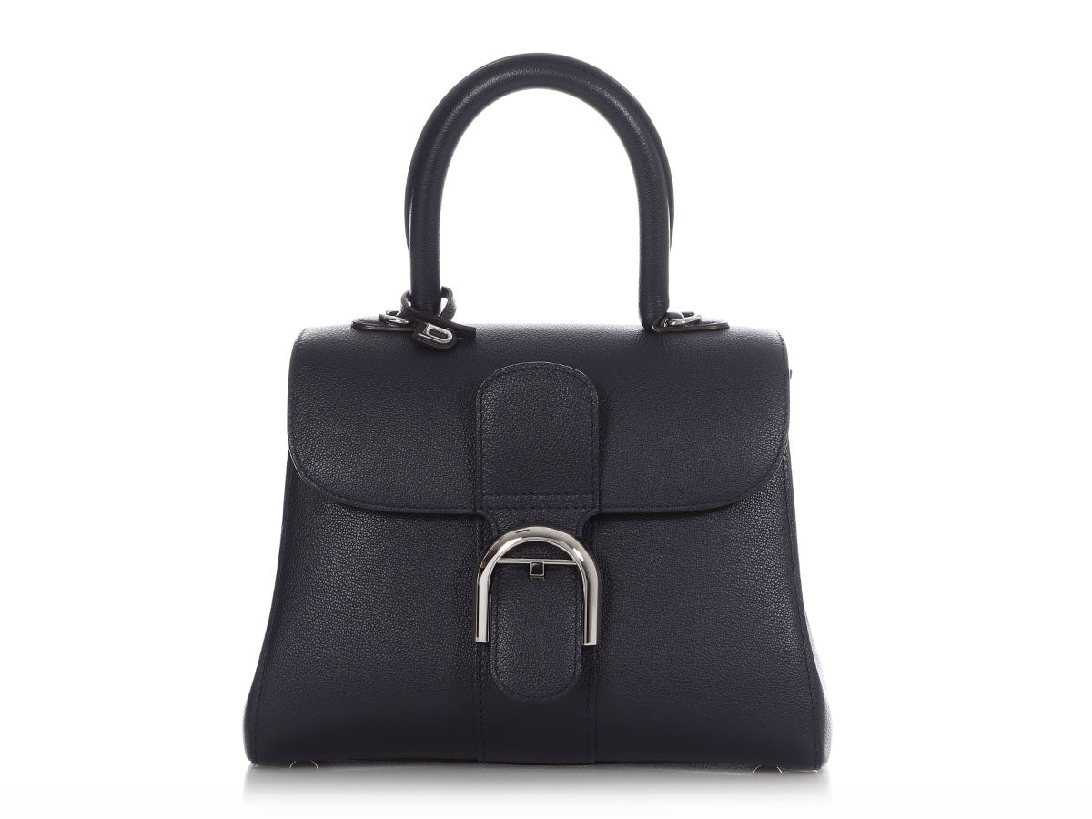 Brillant patent leather handbag Delvaux Black in Patent leather