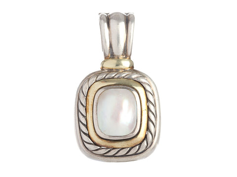 David Yurman Two-Tone Pearl Albion Enhancer