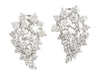 18K White Gold 2.3-Carat Diamond Waterfall Pierced Earrings