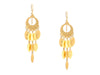 Gurhan 24K Yellow Gold Willow Chandelier Drop Pierced Earrings