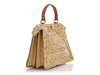 Fendi Medium Raffia Peekaboo IseeU