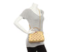 Fendi Mini Yellow Crystal Beaded Peekaboo