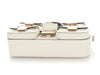 Fendi White Calfskin Multipocket Baguette