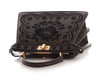 Fendi Gray Floral Embroidered Petite Peekaboo ISeeU