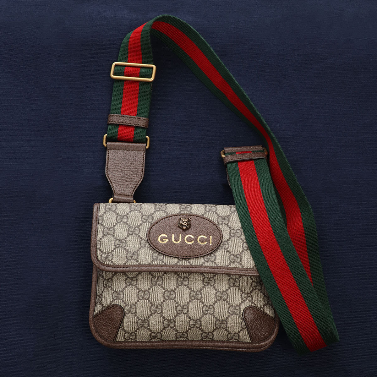 Gucci Vintage Large Black Travel Pouch - Ann's Fabulous Closeouts