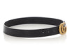 Gucci Black GG Marmont Belt