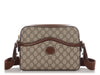 Gucci Brown GG Supreme Messenger Bag