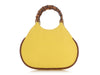 Gucci Small Yellow Bamboo Handle Bag